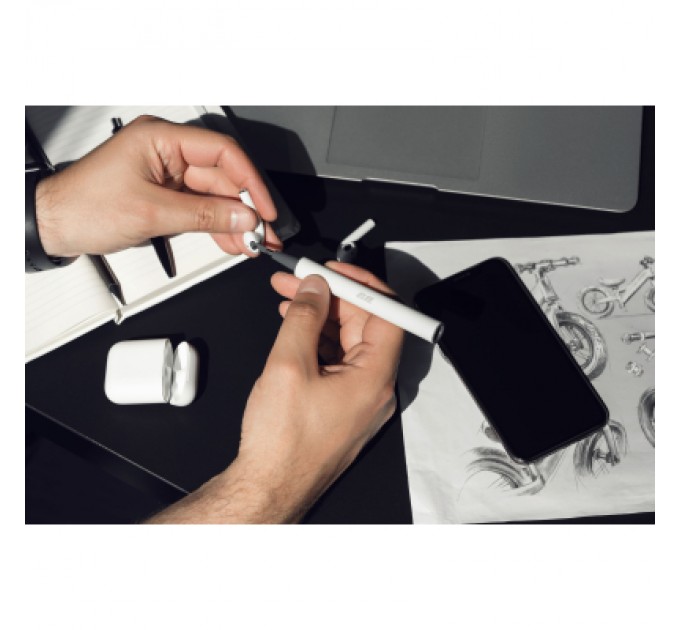 2E Універсальний чистячий набір 2E for headphones, 3in1, white-grey (2E-SK3IN1)