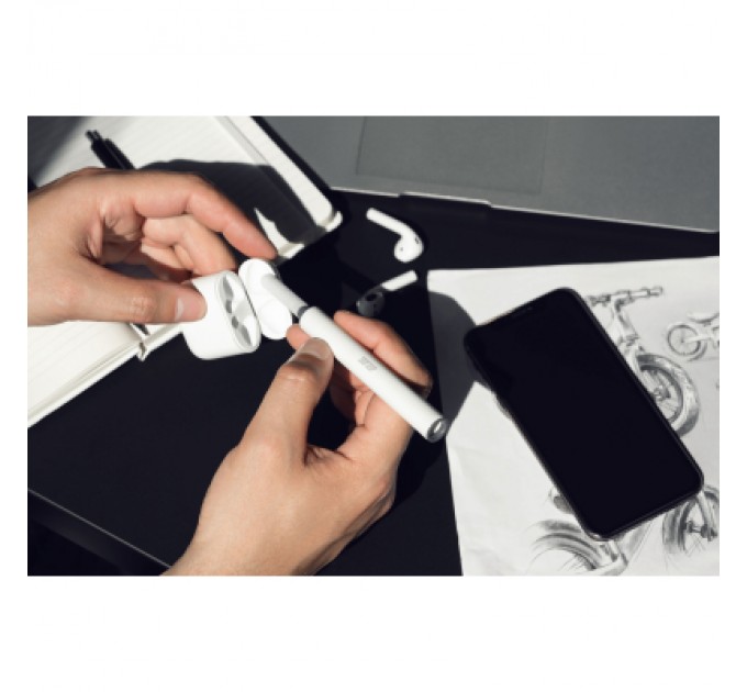 2E Універсальний чистячий набір 2E for headphones, 3in1, white-grey (2E-SK3IN1)