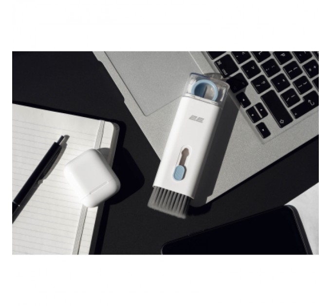 2E Універсальний чистячий набір 2E for office equipment, 7in1, white-blue (2E-SK7IN1)