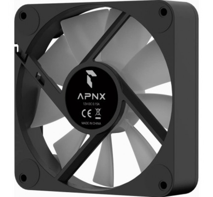APNX Кулер до корпусу APNX FP1-140 ARGB Black (APF4-PF11217.11)