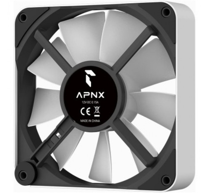 APNX Кулер до корпусу APNX FP2-120 ARGB White (APF3-PF11317.21)