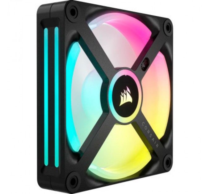 Corsair Кулер до корпусу Corsair iCUE Link QX120 RGB PWM PC Fans Starter Kit with iCUE Link System Hub (CO-9051002-WW)