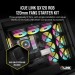 Corsair Кулер до корпусу Corsair iCUE Link QX120 RGB PWM PC Fans Starter Kit with iCUE Link System Hub (CO-9051002-WW)
