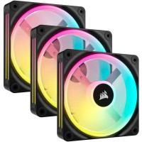 Кулер до корпусу Corsair iCUE Link QX120 RGB PWM PC Fans Starter Kit with iCUE Link System Hub (CO-9051002-WW)