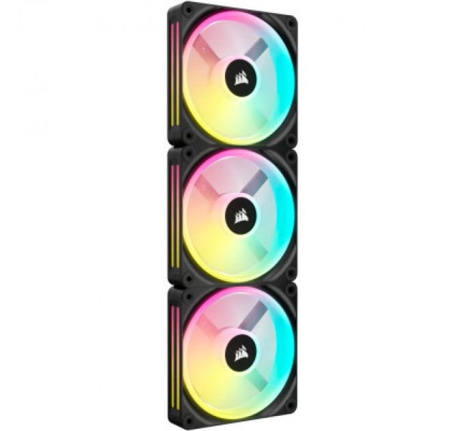 Corsair Кулер до корпусу Corsair iCUE Link QX120 RGB PWM PC Fans Starter Kit with iCUE Link System Hub (CO-9051002-WW)
