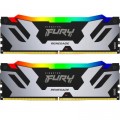 Kingston Fury (ex.HyperX) Модуль пам'яті для комп'ютера DDR5 32GB (2x16GB) 7200 MHz Renegade RGB XMP Kingston Fury (ex.HyperX) (KF572C38RSAK2-32)