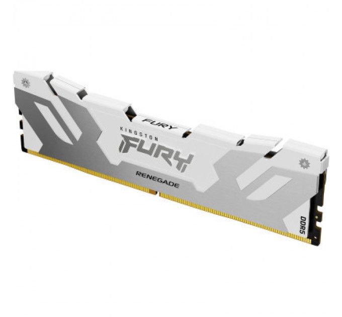 Kingston Fury (ex.HyperX) Модуль пам'яті для комп'ютера DDR5 16GB 6000 MHz Renegade White XMP Kingston Fury (ex.HyperX) (KF560C32RW-16)