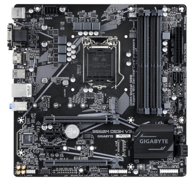 GIGABYTE Материнська плата GIGABYTE B560M DS3H V3