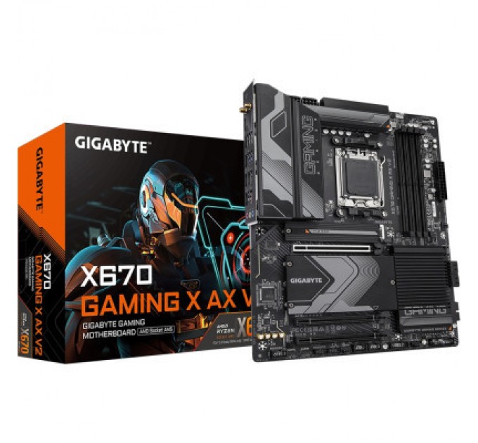 GIGABYTE Материнська плата GIGABYTE X670 GAMING X AX V2