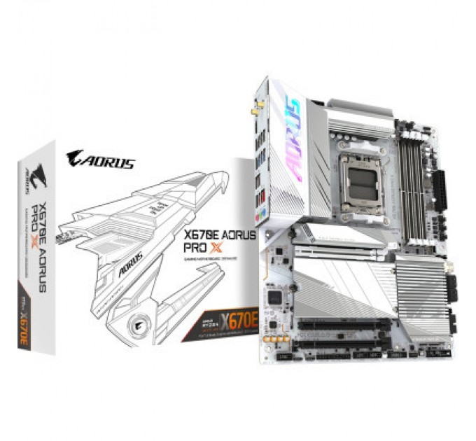GIGABYTE Материнська плата GIGABYTE X670E AORUS PRO X