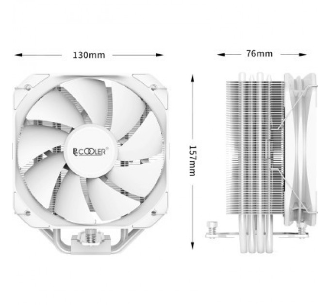 PcCooler Кулер до процесора PcCooler PALADIN EX400S (PALADIN 400 WH)