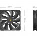 PcCooler Кулер до корпусу PcCooler P120 Pro BK