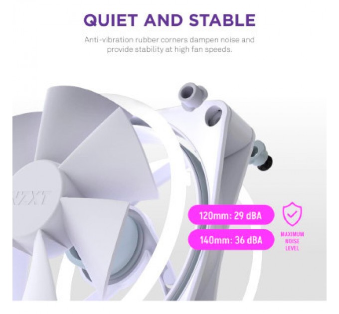 NZXT Кулер до корпусу NZXT F120RGB Duo (RF-D12SF-W1)