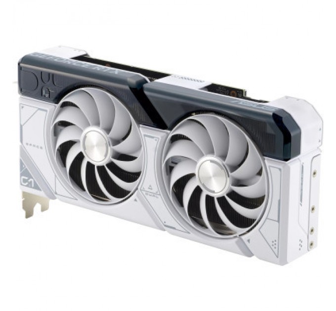 ASUS Відеокарта ASUS GeForce RTX4070 SUPER 12Gb DUAL OC WHITE (DUAL-RTX4070S-O12G-WHITE)