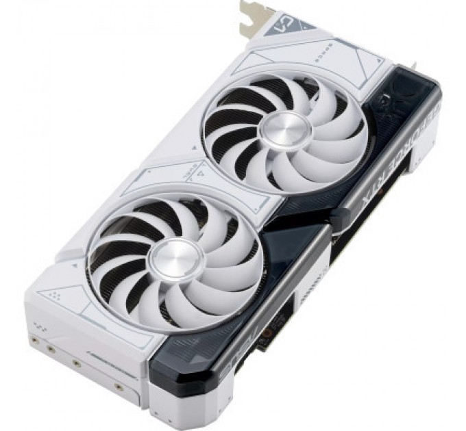 ASUS Відеокарта ASUS GeForce RTX4070 SUPER 12Gb DUAL OC WHITE (DUAL-RTX4070S-O12G-WHITE)