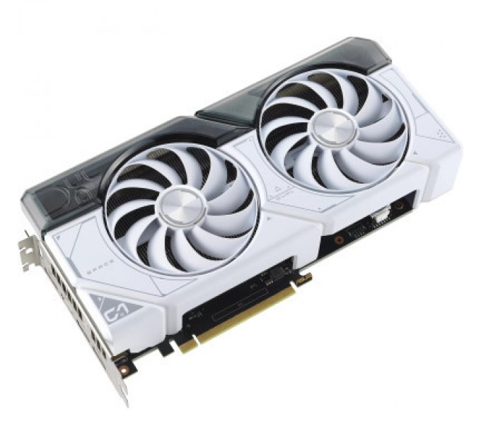 ASUS Відеокарта ASUS GeForce RTX4070 SUPER 12Gb DUAL OC WHITE (DUAL-RTX4070S-O12G-WHITE)
