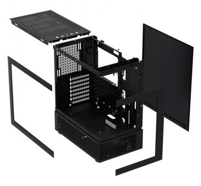 1stPlayer Корпус 1stPlayer Mi7-A-2F2R-1F2-BK