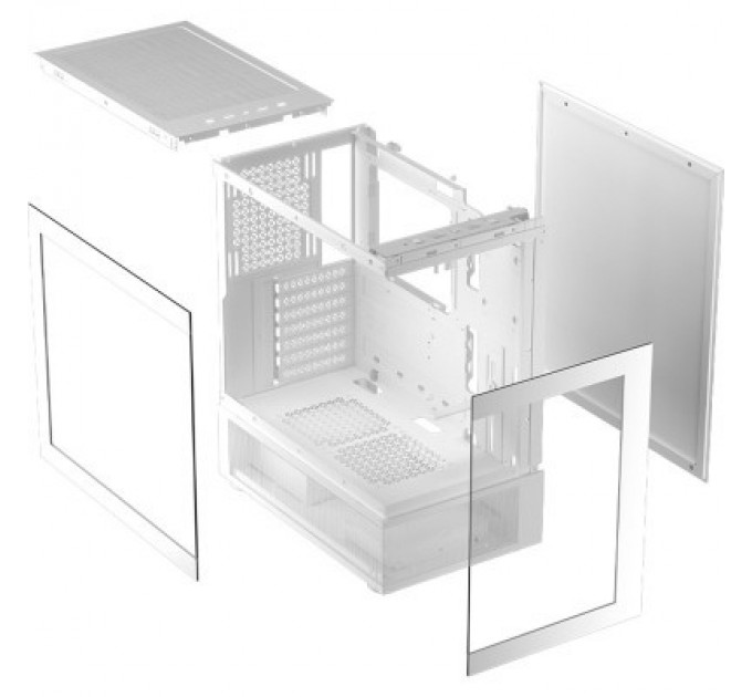 1stPlayer Корпус 1stPlayer Mi7-A-2F2R-W-1F2-W-WH