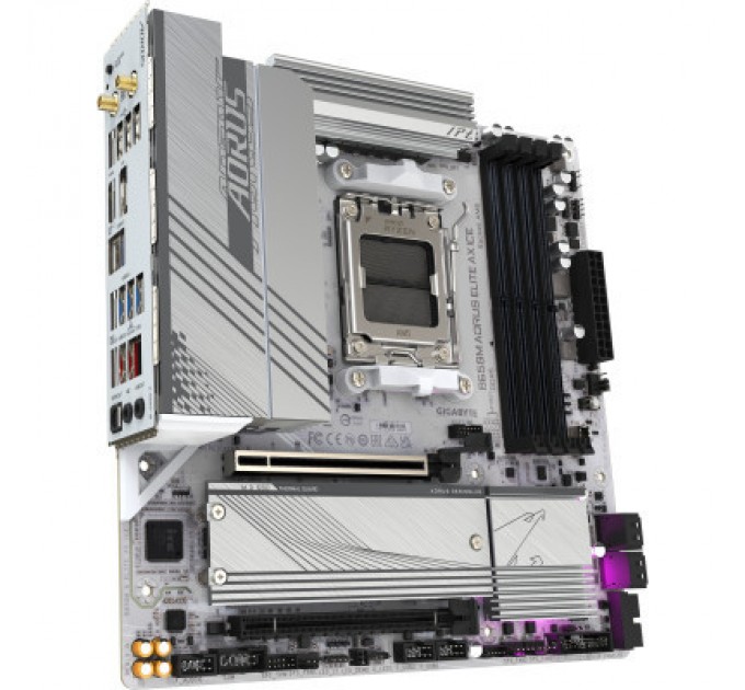 GIGABYTE Материнська плата GIGABYTE B650M AORUS ELITE AX ICE (B650M A ELITE AX ICE)