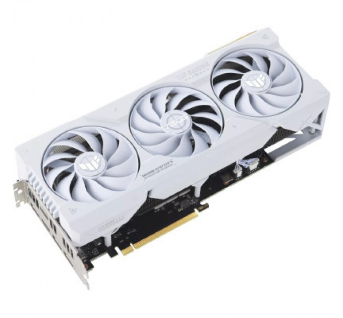 ASUS Відеокарта ASUS GeForce RTX4070Ti SUPER 16Gb TUF OC WHITE GAMING (TUF-RTX4070TIS-O16G-WHITE-GAMING)