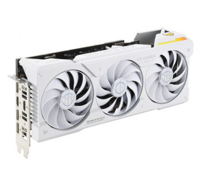 ASUS Відеокарта ASUS GeForce RTX4070Ti SUPER 16Gb TUF OC WHITE GAMING (TUF-RTX4070TIS-O16G-WHITE-GAMING)
