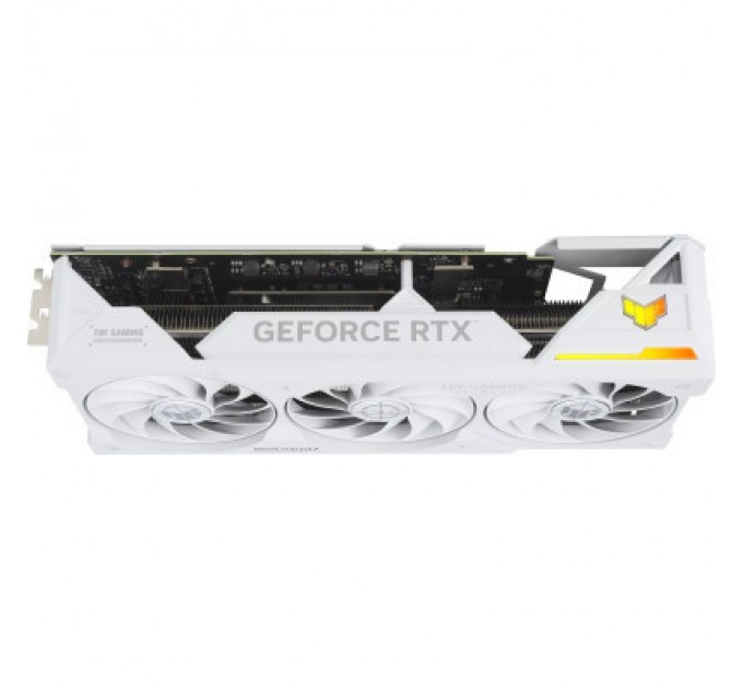 ASUS Відеокарта ASUS GeForce RTX4070Ti SUPER 16Gb BTF WHITE OC Edition (TUF-RTX4070TIS-O16G-BTF-WHITE)