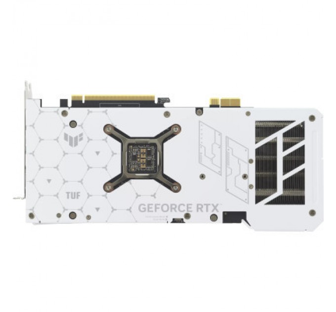 ASUS Відеокарта ASUS GeForce RTX4070Ti SUPER 16Gb BTF WHITE OC Edition (TUF-RTX4070TIS-O16G-BTF-WHITE)