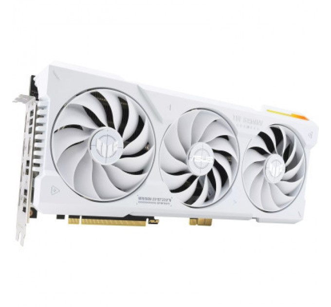 ASUS Відеокарта ASUS GeForce RTX4070Ti SUPER 16Gb BTF WHITE OC Edition (TUF-RTX4070TIS-O16G-BTF-WHITE)