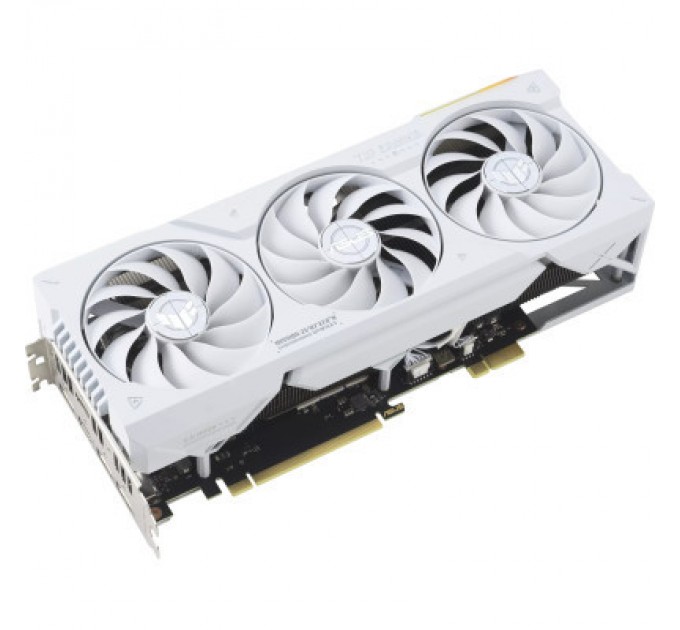 ASUS Відеокарта ASUS GeForce RTX4070Ti SUPER 16Gb BTF WHITE OC Edition (TUF-RTX4070TIS-O16G-BTF-WHITE)