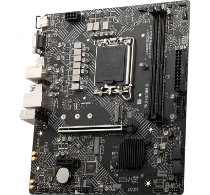 MSI Материнська плата MSI PRO H610M-G