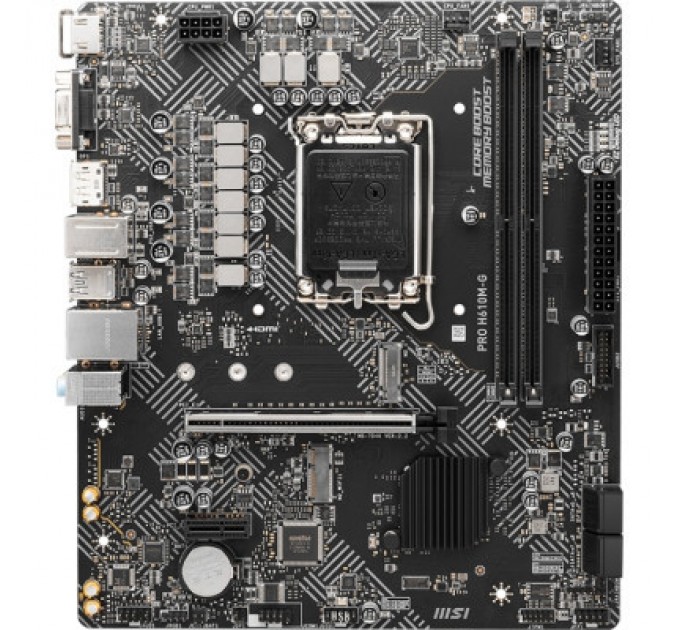 MSI Материнська плата MSI PRO H610M-G