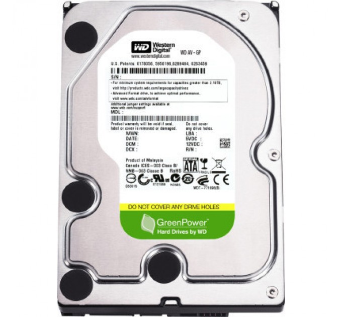 WD Жорсткий диск 3.5" 1TB WD (WD10EURX)