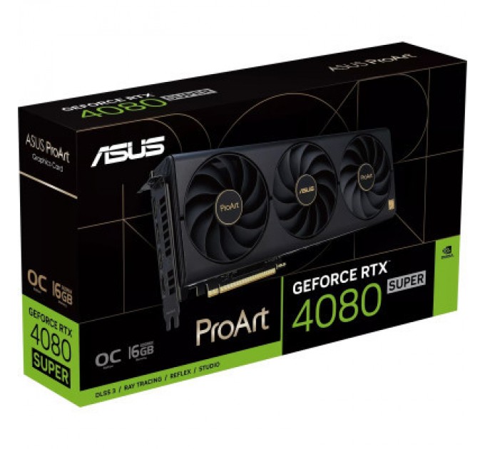 ASUS Відеокарта ASUS GeForce RTX4080 SUPER 16Gb PROART OC (PROART-RTX4080S-O16G)