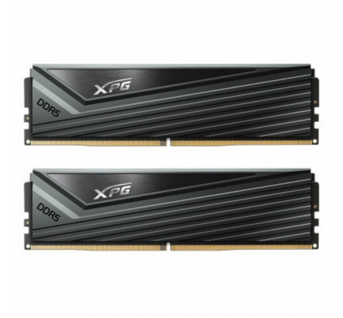 ADATA Модуль пам'яті для комп'ютера DDR5 32GB (2x16GB) 6000 MHz XPG Caster Tungsten Gray ADATA (AX5U6000C4016G-DCCAGY)