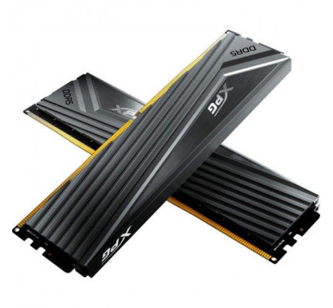 ADATA Модуль пам'яті для комп'ютера DDR5 32GB (2x16GB) 6000 MHz XPG Caster Tungsten Gray ADATA (AX5U6000C4016G-DCCAGY)