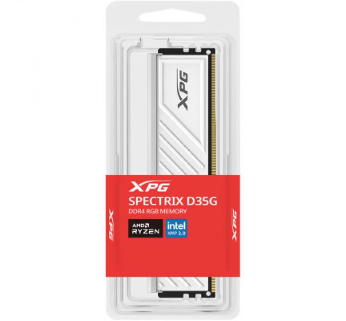 ADATA Модуль пам'яті для комп'ютера DDR4 32GB 3600 MHz XPG Spectrix D35G RGB White ADATA (AX4U360032G18I-SWHD35G)