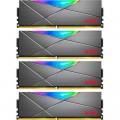 ADATA Модуль пам'яті для комп'ютера DDR4 32GB (4x8GB) 3600 MHz XPG SpectrixD50 RGB Tungsten Gray ADATA (AX4U36008G18I-QCTG50)