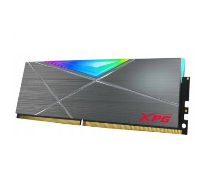 ADATA Модуль пам'яті для комп'ютера DDR4 32GB (4x8GB) 3600 MHz XPG SpectrixD50 RGB Tungsten Gray ADATA (AX4U36008G18I-QCTG50)