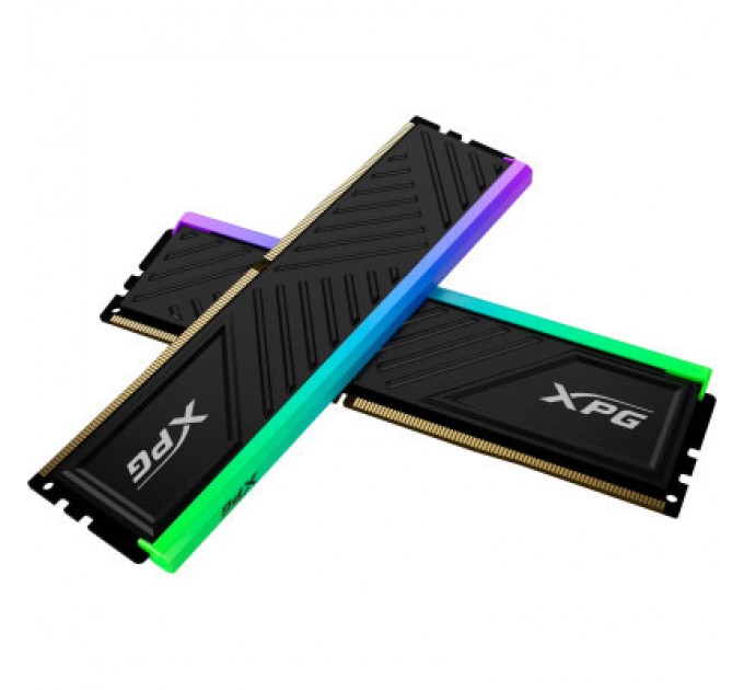 ADATA Модуль пам'яті для комп'ютера DDR4 64GB (2x32GB) 3600 MHz XPG Spectrix D35G RGB Black ADATA (AX4U360032G18I-DTBKD35G)