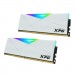 ADATA Модуль пам'яті для комп'ютера DDR4 64GB (4x16GB) 3600 MHz XPG Spectrix D50 RGB White ADATA (AX4U360016G18I-QCWH50)