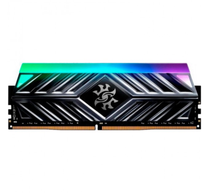 ADATA Модуль пам'яті для комп'ютера DDR4 8GB 3600 MHz XPG Spectrix D41 RGB Tungsten Gray ADATA (AX4U36008G18I-ST41)