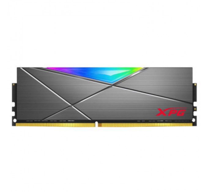 ADATA Модуль пам'яті для комп'ютера DDR4 8GB 3600 MHz XPG Spectrix D50 RGB Tungsten Gray ADATA (AX4U36008G18I-ST50)