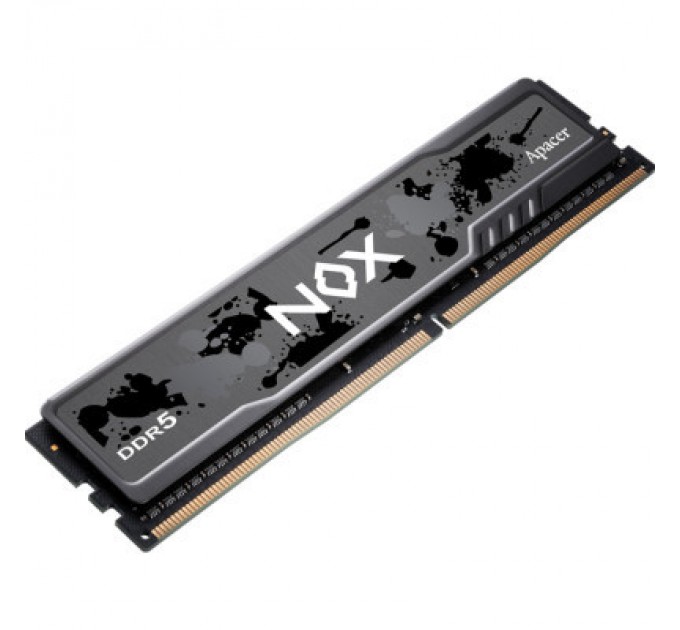 Apacer Модуль пам'яті для комп'ютера DDR5 16GB 6000 MHz Nox Apacer (AH5U16G60C512MBAA-1)