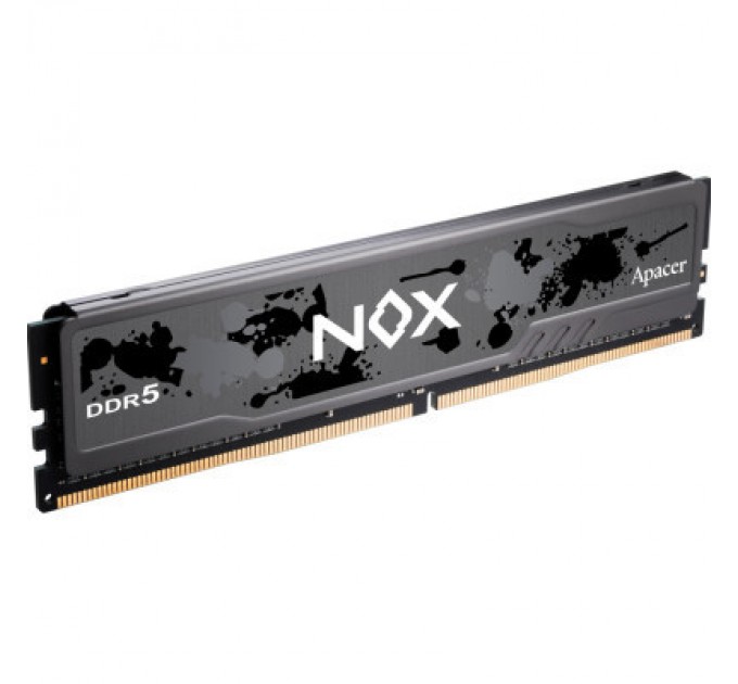 Apacer Модуль пам'яті для комп'ютера DDR5 16GB 6000 MHz Nox Apacer (AH5U16G60C512MBAA-1)