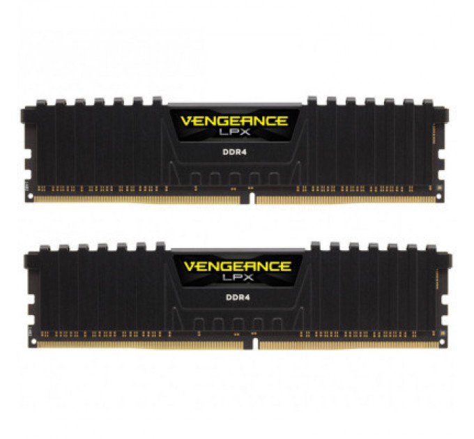 Corsair Модуль пам'яті для комп'ютера DDR4 32GB (2x16GB) 3000 MHz Vengeance LPX Black Corsair (CMK32GX4M2D3000C16)