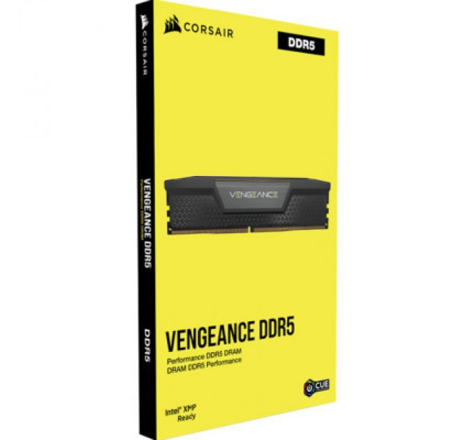 Corsair Модуль пам'яті для комп'ютера DDR5 48GB (2x24GB) 6000 MHz Vengeance Black Corsair (CMK48GX5M2B6000C30)