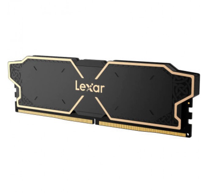 Lexar Модуль пам'яті для комп'ютера DDR5 32GB (2x16GB) 6000 MHz Thor Black Lexar (LD5U16G60C32LG-RGD)