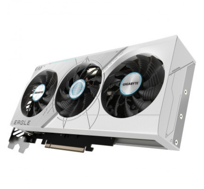 GIGABYTE Відеокарта GIGABYTE GeForce RTX4070 SUPER 12Gb EAGLE OC ICE (GV-N407SEAGLEOC ICE-12GD)