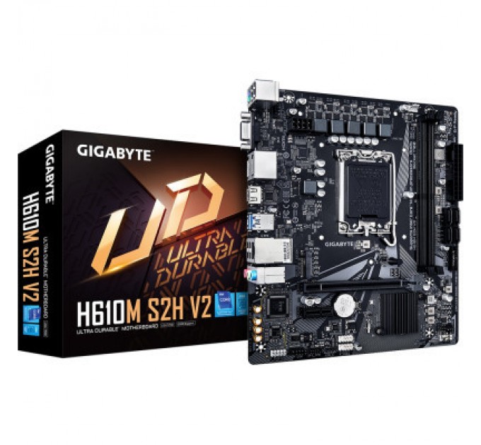 GIGABYTE Материнська плата GIGABYTE H610M S2H V2