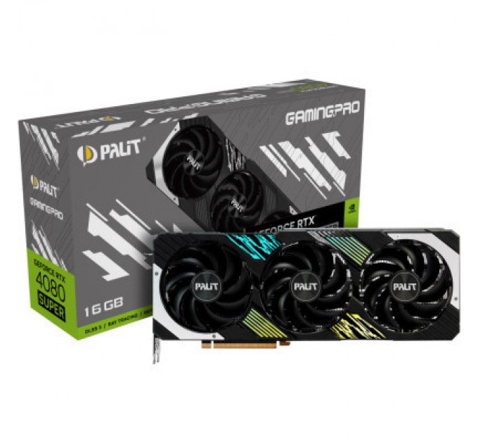 Palit Відеокарта Palit RTX 4080 SUPER GAMINGPRO 16G (NED408S019T2-1032A)